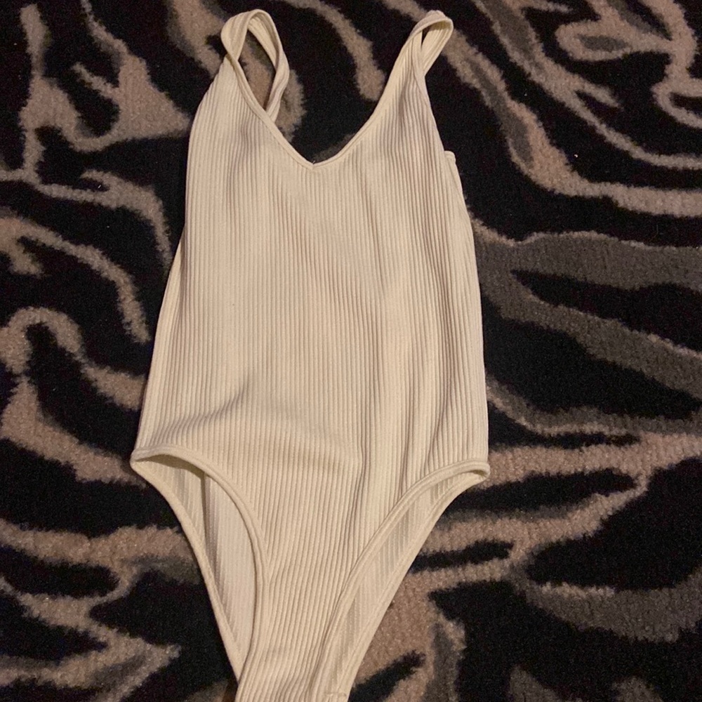 Yellow bodysuit